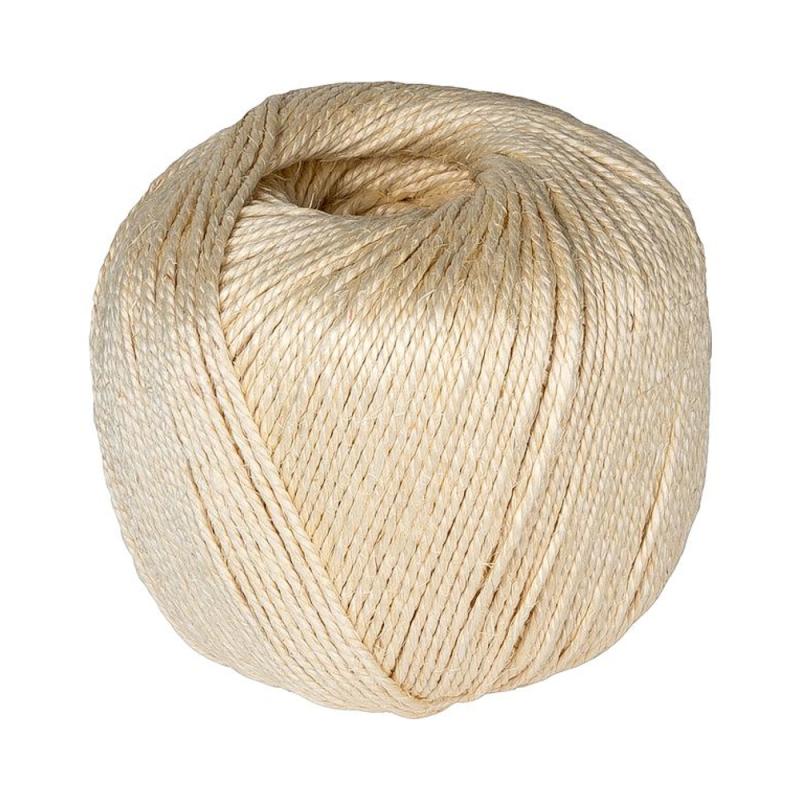 Sisalgarn Naturkugle 3,3mm 2,5Kg Carlmarks