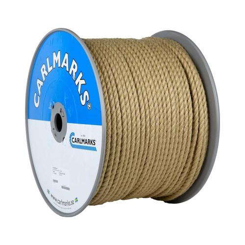 Syntetisk Hamp 3-Trådet Spole 10mmx200m Carlmarks