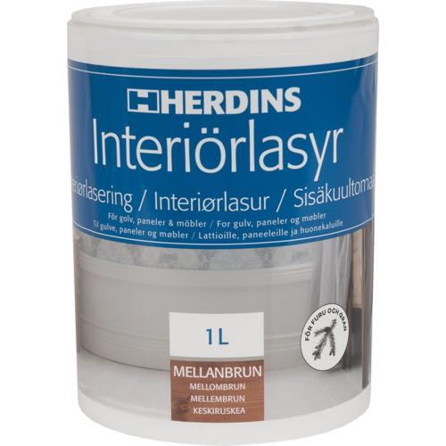 Interiörlasyr Mellanbrun 1L, Herdins