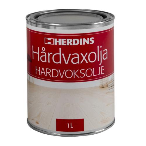 Hårdvaxolja Natur Ultramatt 1L, Herdins