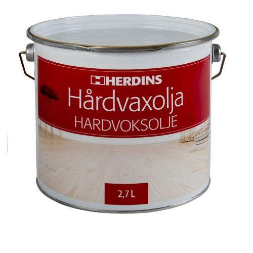 Hårdvaxolja Natur Matt 2,7L, Herdins
