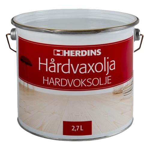 Hårdvaxolja Ultramatt Ofärgad 2,7L, Herdins