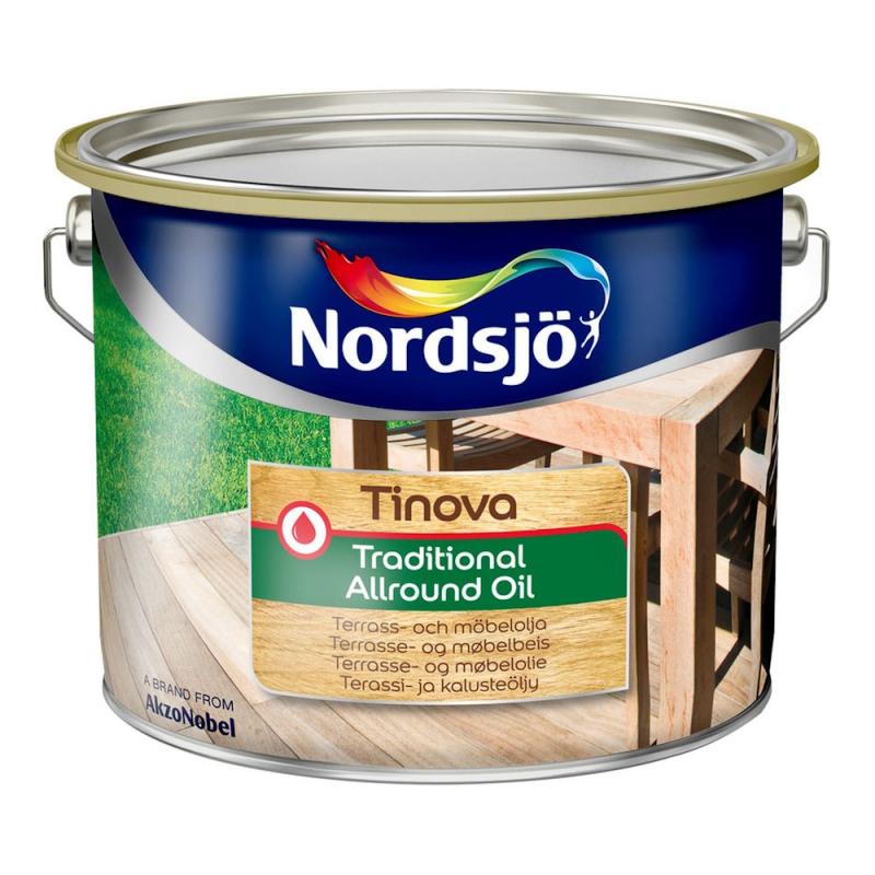 Olie Tinova Trad Allround Udendørs 2,5L Nordsjö