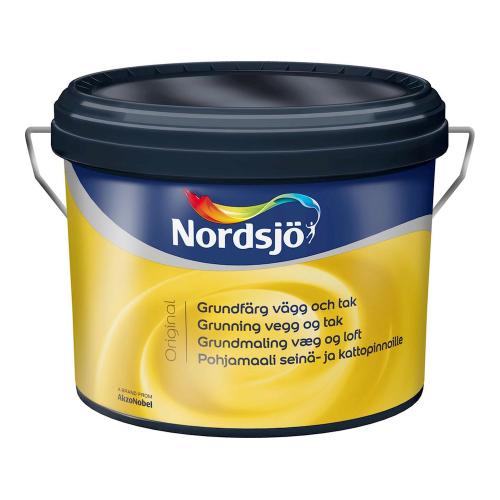 Wall And Ceiling Primer Original 2.5L Base White Nordsjö