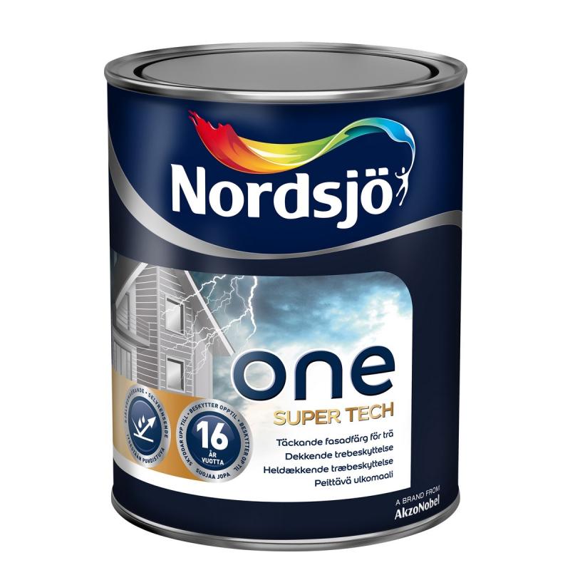 Nordsjö One Super Tech Svart (1L)