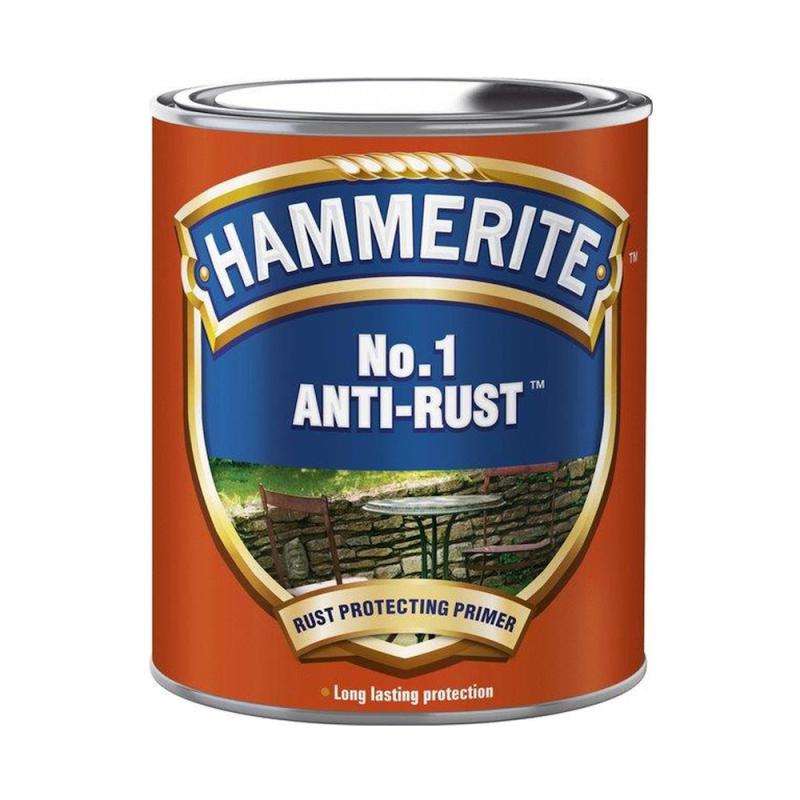 Grundfärg No.1 Anti Rust 0,25 Liter Brun Hammerite