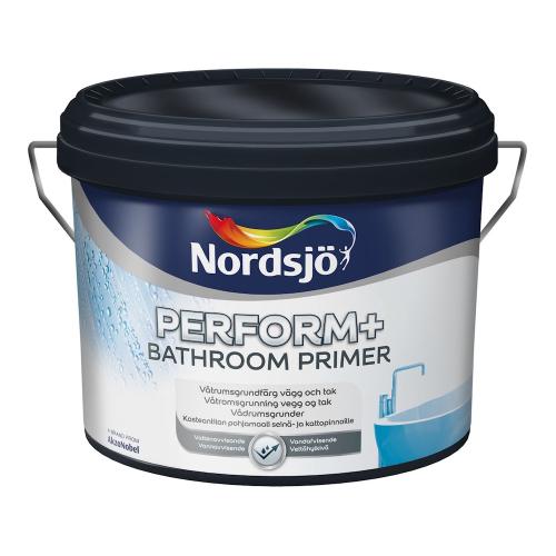 Våtrumsfärg Grund Perform+ Bathroom Pri Inne 10L Nordsjö