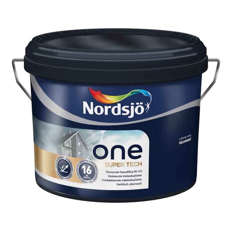 Facademaling One Super Tech G25 Udendørs 5L Hvid Vesterhav
