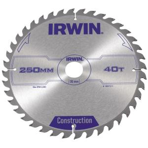 Circular Saw Blades 40T, 250x30mm, Irwin