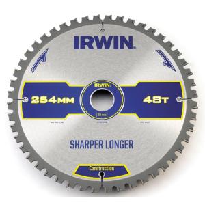 Circular Saw Blades 48T, 254x30mm, Irwin