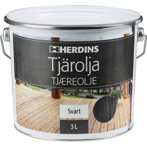 Tjärolja Svart 3L, Herdins