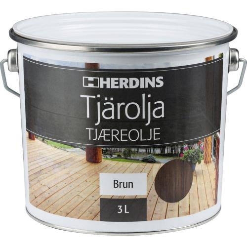 Tjärolja Brun 3L, Herdins