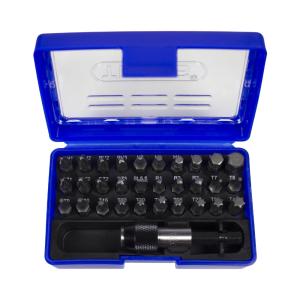 Bit Set 31 Pieces Blue Tecos