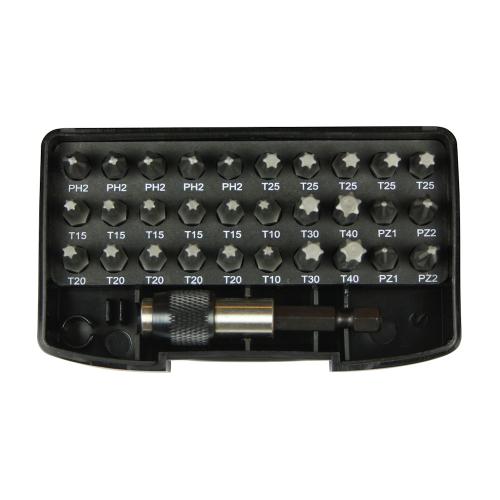 Bit Set 31-Piece Black Tecos
