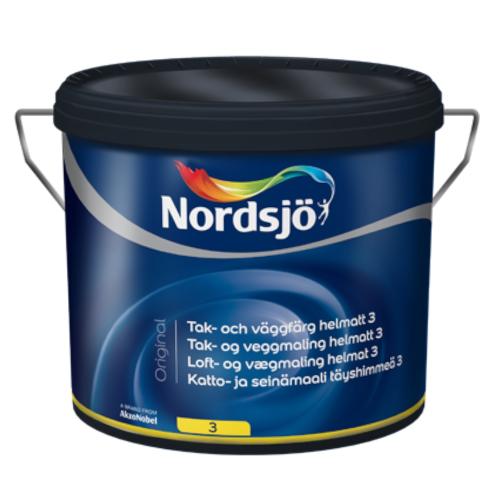Tak & Väggfärg Original Helmmatt 3 BW Inomhus 10L, Herdins