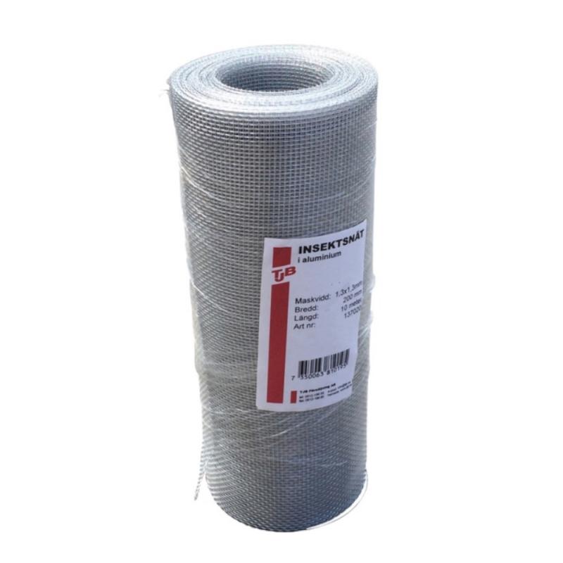 Aluminium Insektsnät 1000cmx15cm, TJB