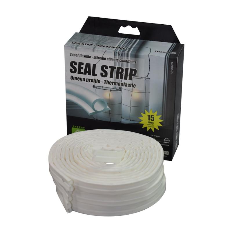 Tætningsliste 7mmx9mmx100m Termoplastiske Hvide Stokvis Tapes