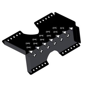 Tagtrin Til Profilerede Pladetage Sort 15stk CWL