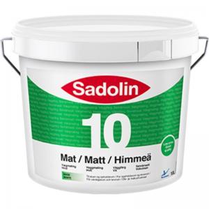 Väggfärg Basic Matt 5L, Sadolin