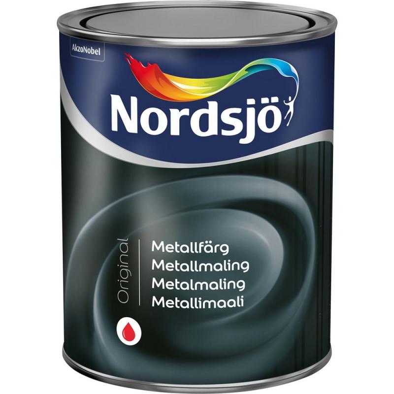 Nordsjö Metalmaling Original Hvid 1L