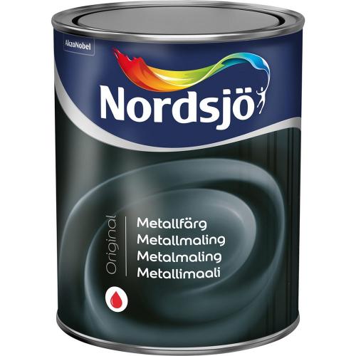 Nordsjö Metalmaling Original Hvid 1L