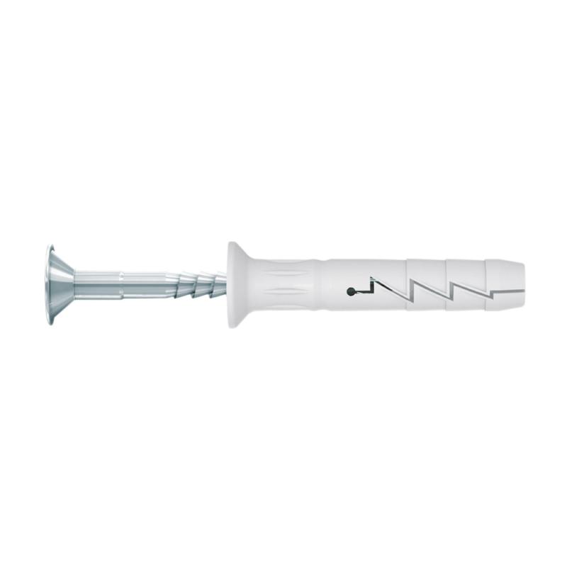 Sømprop R-FX Elektrogalvaniseret 6x40mm 100stk Rawlplug