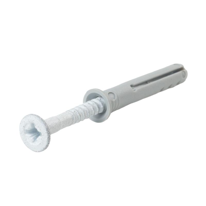 Sømprop R-FX 5x50mm Elektrogalvaniseret Hvid 100stk Rawlplug