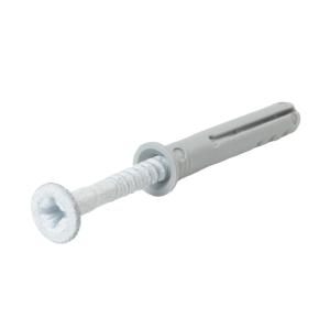 Sømprop R-FX 5x50mm Elektrogalvaniseret Hvid 100stk Rawlplug