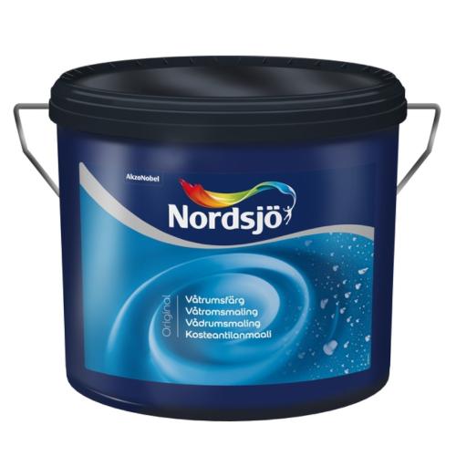 Våtrumsfärg Original BW Vit 2,5L, Nordsjö