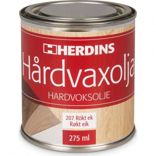 Hårdvaxolja Pigmenterad Rökt-ek 275ml, Herdins