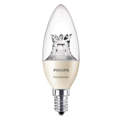 Ljuskällor Philips LED lampa Spot Scene Switch 3 färger 4,5W(50W) GU10 Philips
