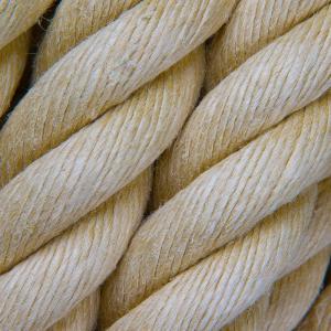 Syntetisk Hamp Kap Trappegelænder 36mmx7,5m Beige Carlmarks