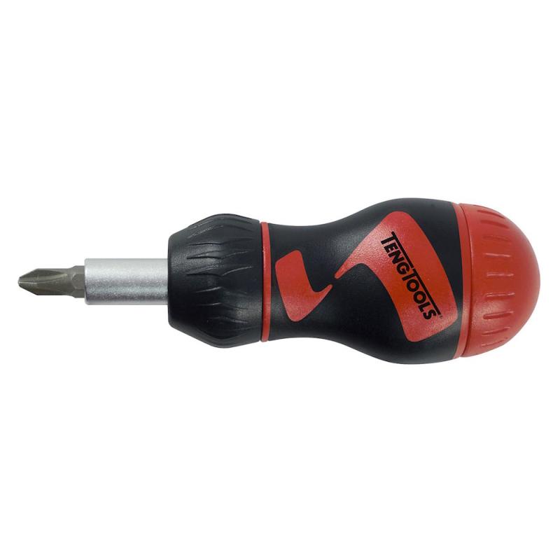 Bitsskruvmejsel Stubby, 99mm, Teng Tools