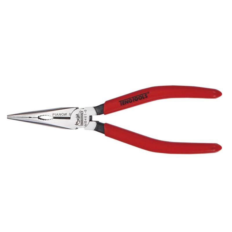 Flacktång Rak Med Sidavbitare 80° 160mm Teng Tools