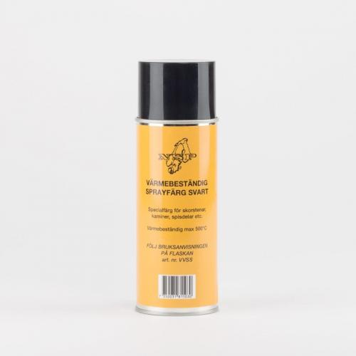 Bättringsfärg Kamin / Skorsten Spray, Svart