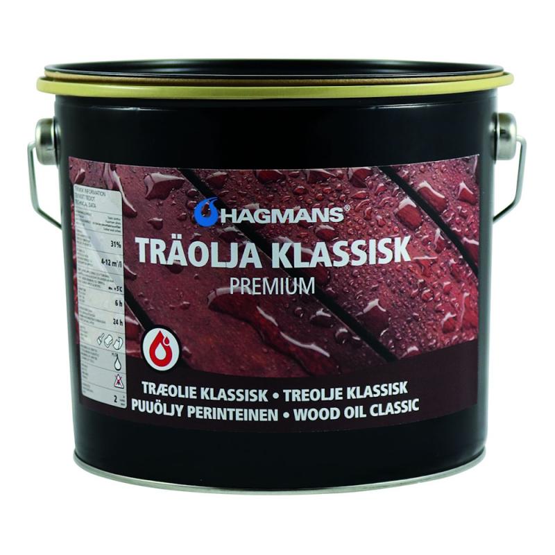 Træolie Classic Premium 3L Hagmans