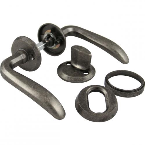 Ytterdörrhandtag & Cylinderbehör Multi Millers, Järn Antik