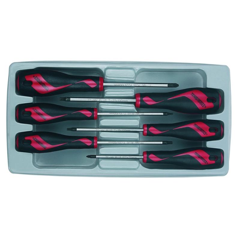 Skruetrækkersæt, 6 Stykker, Teng Tools
