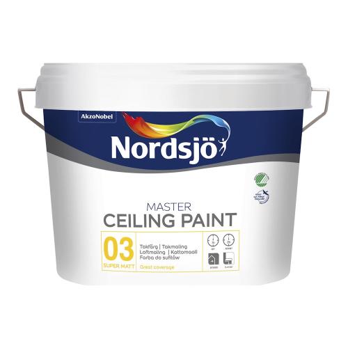 Ceiling Paint Master G3 2.5L Base White Nordsjö