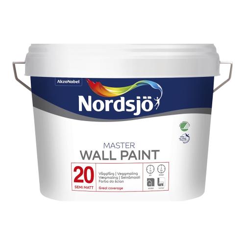 Wall Paint Master G20 2.5L Base White Nordsjö