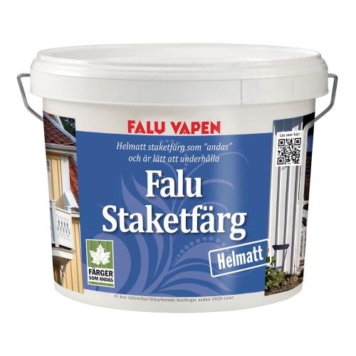 Staketfärg 4L Röd Falu Vapen
