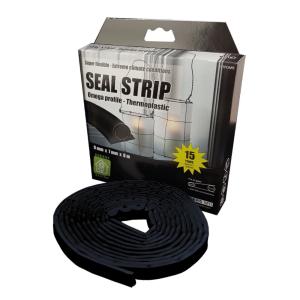 Sealing Strip Thermoplastic 9mmx7mmx6m Black Stokvis Tapes