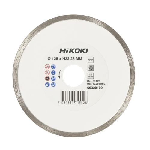 Diamantskiva Kakel, 125mm, Hikoki 60320190