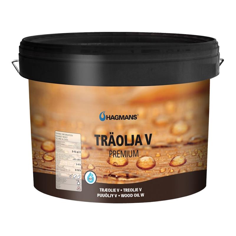 Træolie V Premium 3L Hagmans