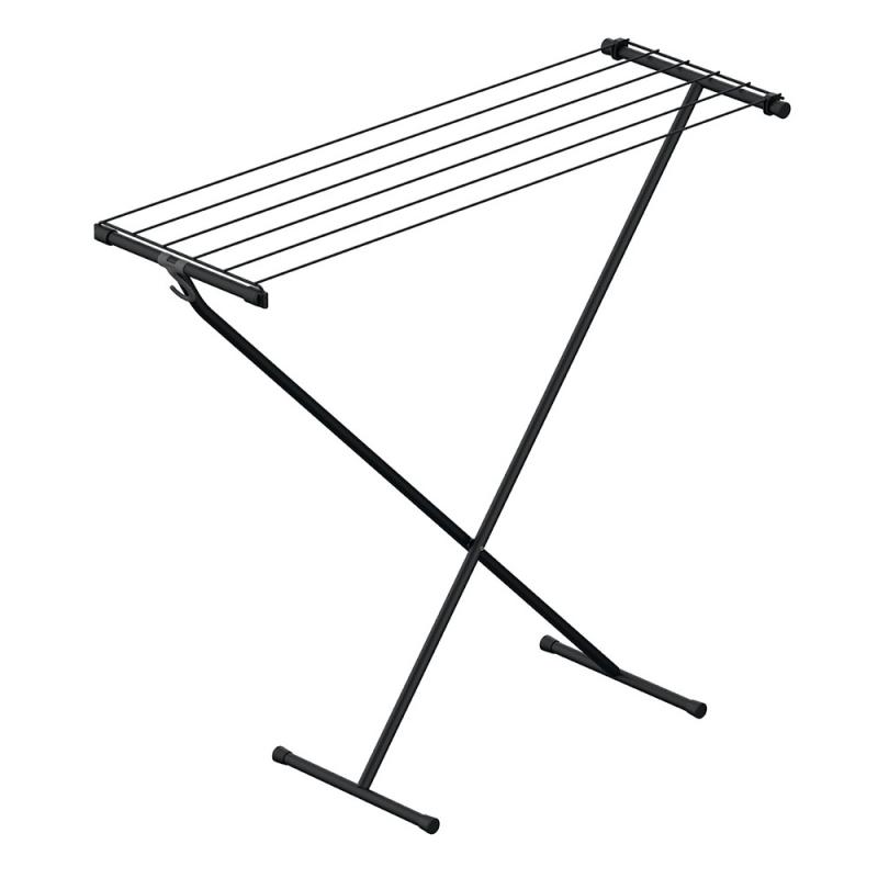 Torkstativ Compact, Svart, Rörets