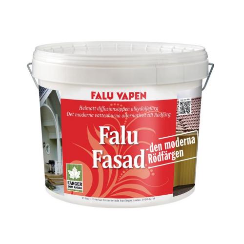 Falu Facade 10L Lysegrå Falu Vapen