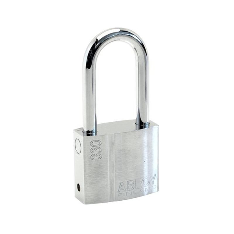 Hänglås PL330/50, Blankkrom, Abloy