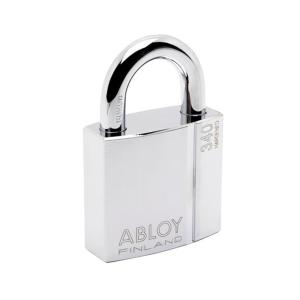 Padlock PL340, Polished Chrome, Abloy