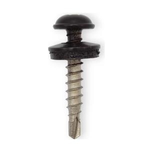 Weatherboard Screw 4.2x25mm Black 200pcs T-Bite Pro