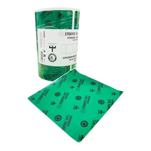 Fugebånd Byggefolie Stokseal Multiark 195mmx200mm Grøn 120stk Stokvis Tapes